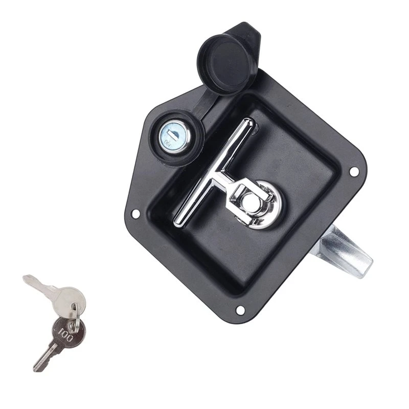 T-Handle Replacement For RV And Truck Tool Boxes-Stainless Steel Lock Included Key
