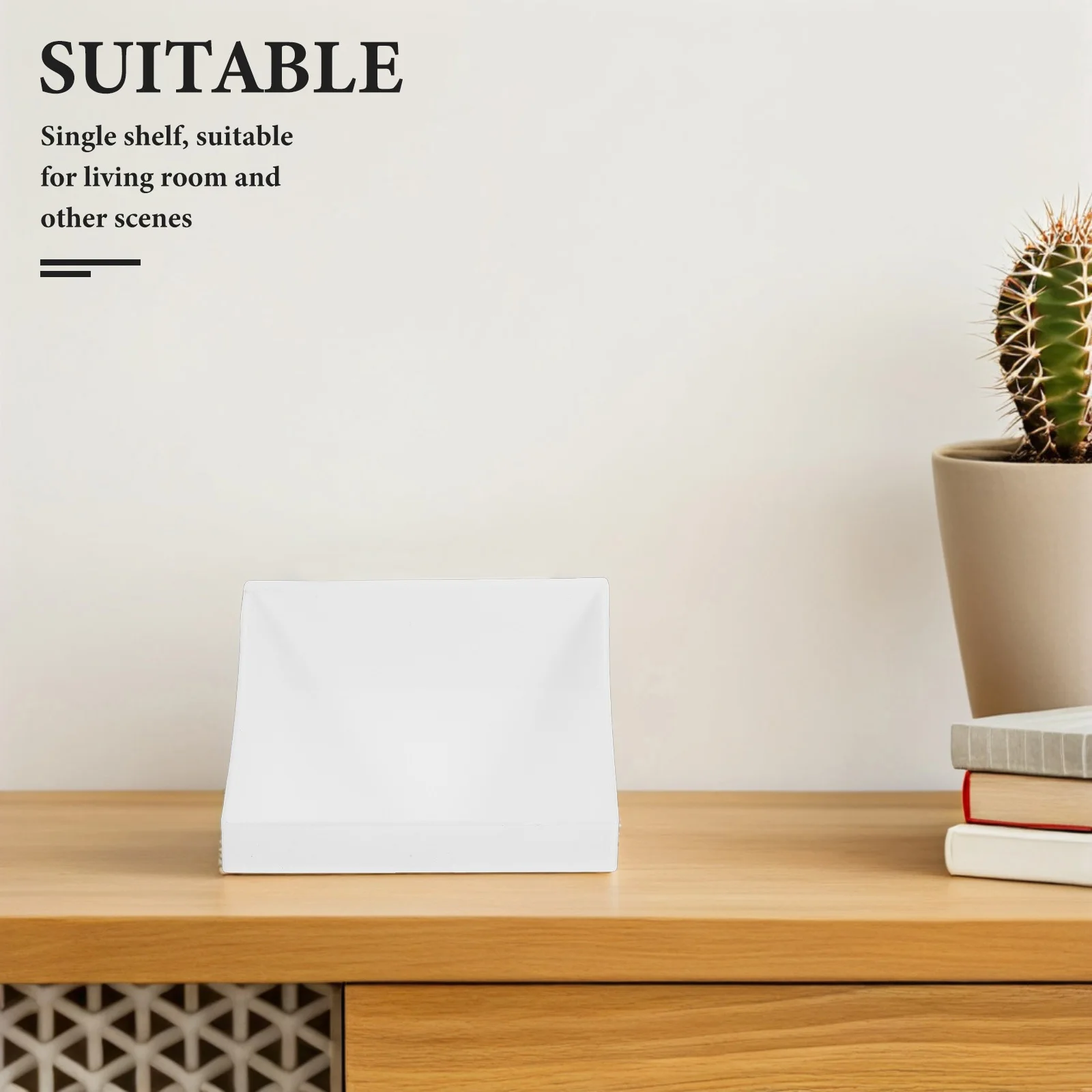 Storage Boxes Adhesive Floating Shelves Non-drilling Mini Shelf Bathroom White Kitchen Rack Apartment Friendly Office