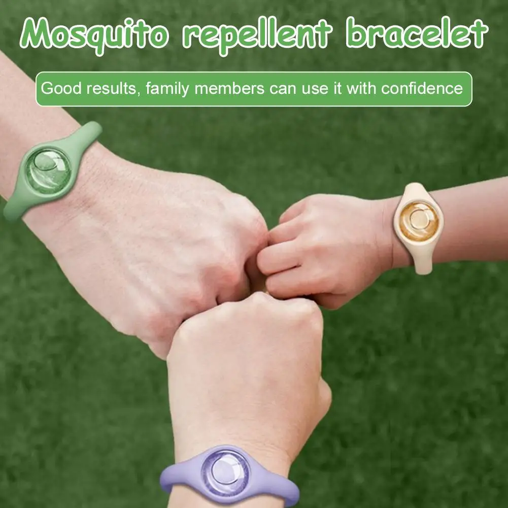 Pulseira à prova d'água e suor, anti-mosquito, repelente de plantas, óleo essencial para insetos ao ar livre, pulseira portátil, camping, G B7H7