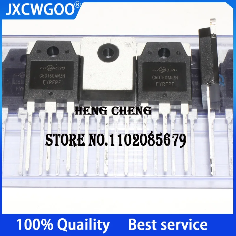 2024+ 5-10-50PCS CRG60T60AN3H G60T60AN3H G60T60AN TO-247 IGBT transistor 60V 600V New Original