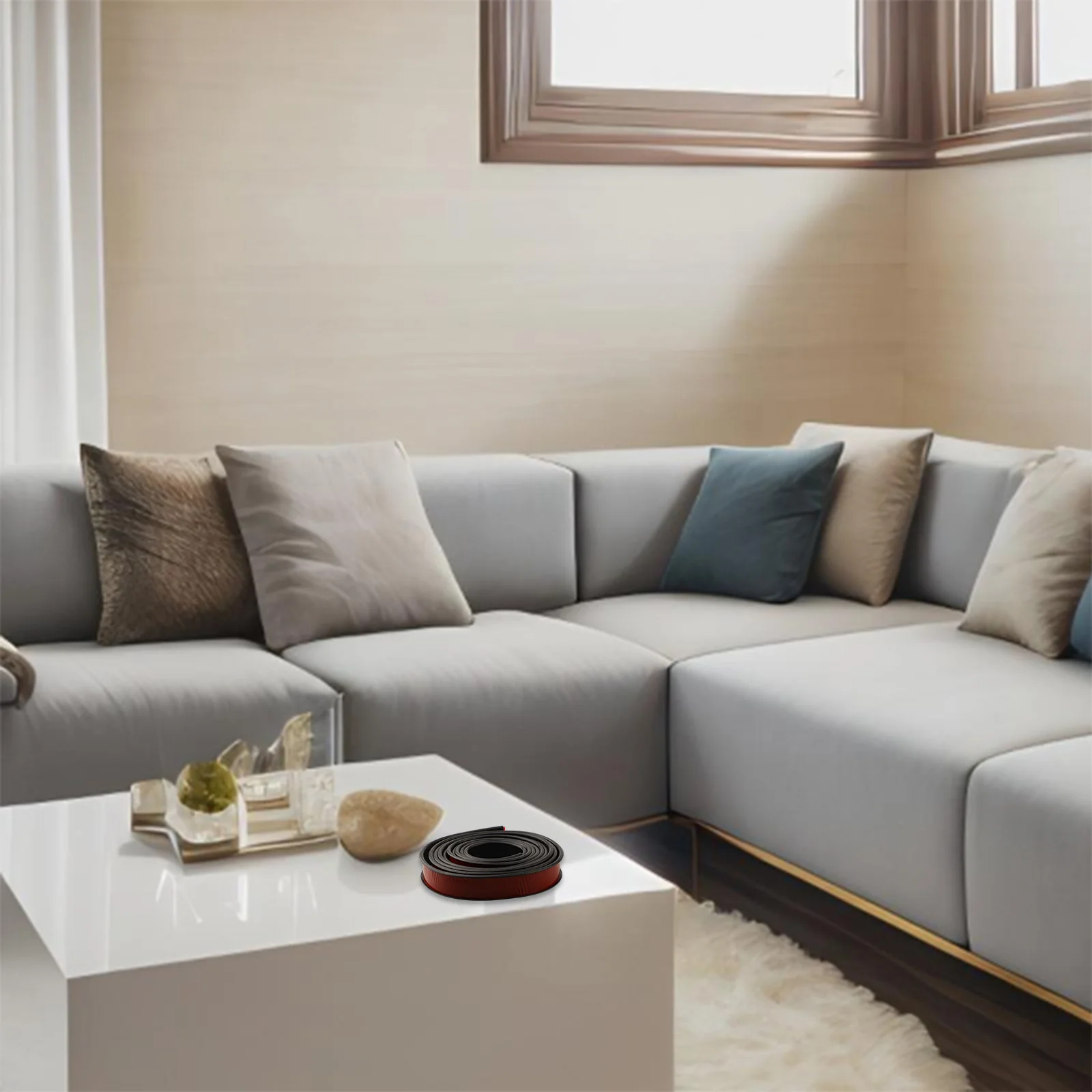 Защитная пленка для кромок мебели 25 мм, кромка для домашней мебели, декоративная крышка для кромок, гибкая и эластичная, легко обрезанная