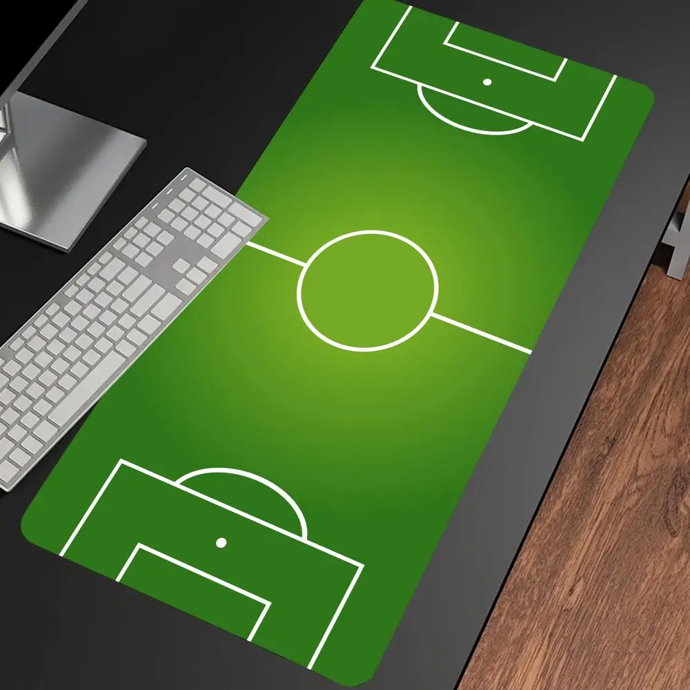 

Mouse Pad Soccer Football Field Desk Mouse Pad Cute HD Desk Pad Extended Gaming Keyboard Mats Large XXL Gamer Mousepad 90x40