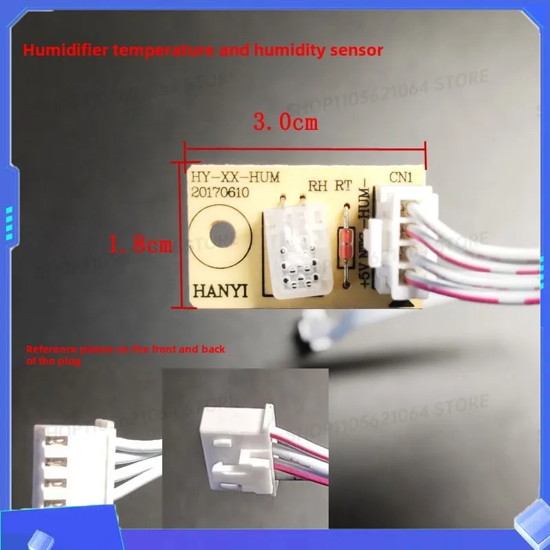 Indicator light temperature sensing probe sensor for home humidifier control board circuit boards