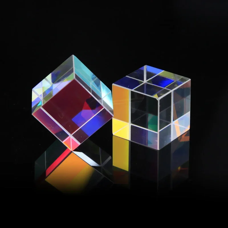 Color Prism Dichroic RGB Prism Optical Glass X-Cube 1PC