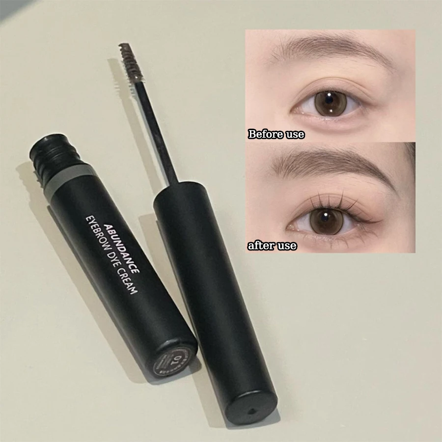 كريم صبغ الحواجب المكثف والمبهر من Pinkyfocus، ضربات مميزة وناعمة، ثلاثي الأبعاد، مقاوم للماء وغير ملطخ، لون طبيعي #2