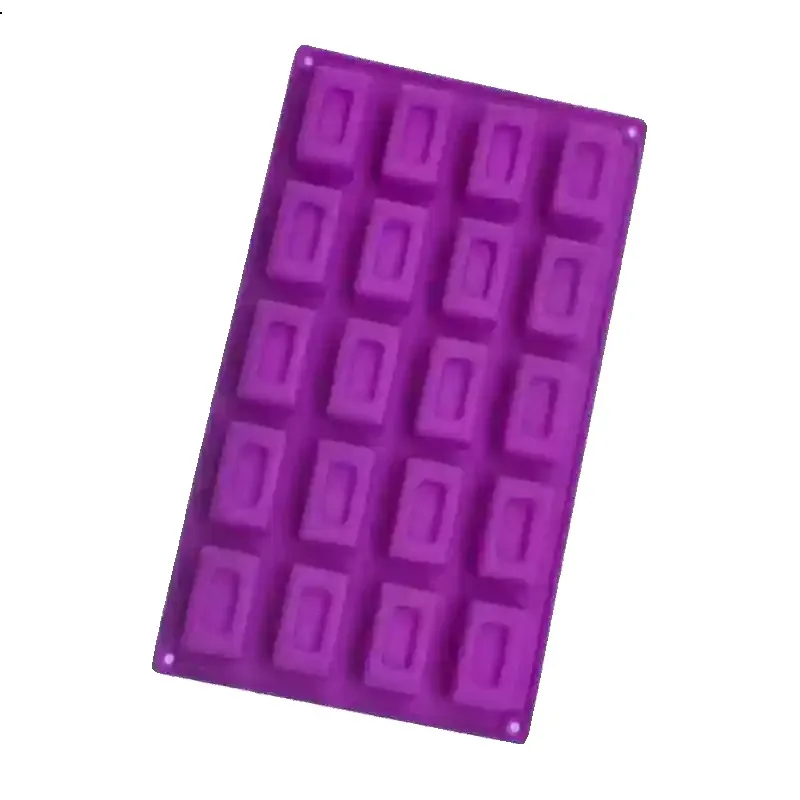 AAACreative Cold Dish Caviar Sauce Mold Silicone Baking Mold, Rectangular Groove Grout, Shrimp Jelly Skin Jelly Cold Dish Grout