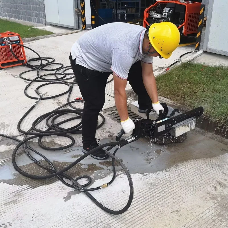 DC13-30P hydraulic chain saw, with diamond/emery blade,, 1 year warranty, Anhui origin
