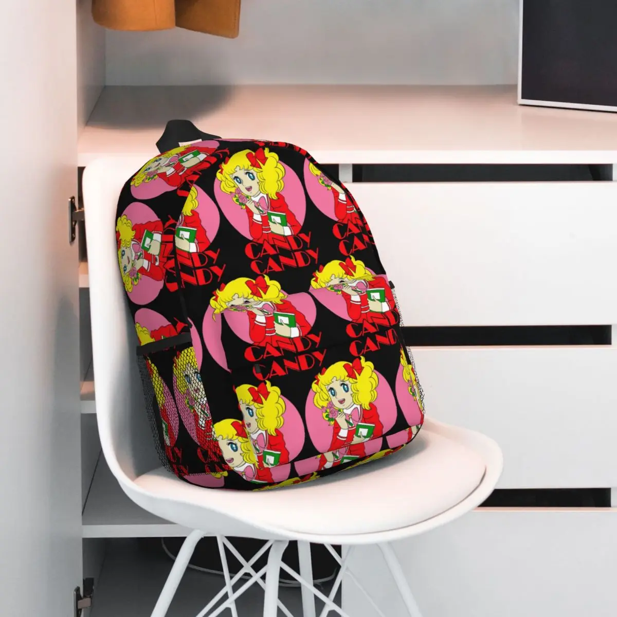 Candy Candy Anime Japan Essential Backpack Hot Sale Daypack Large Capacity Boys Girls BookBag Shoulder Bags Men Women School Bag