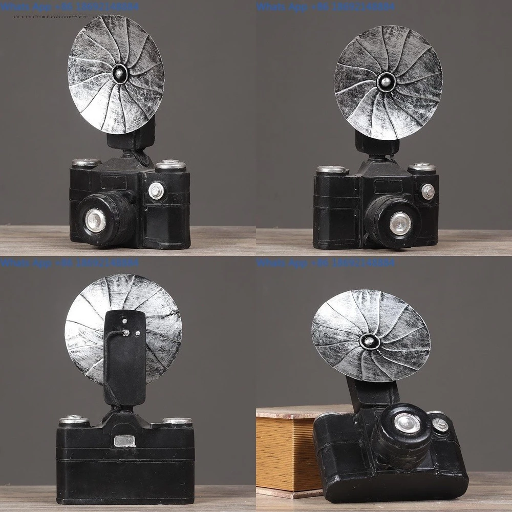 

Retro Style Decorative Prop Model for Photography Creative Bar Coffee Shop Antique Ornament