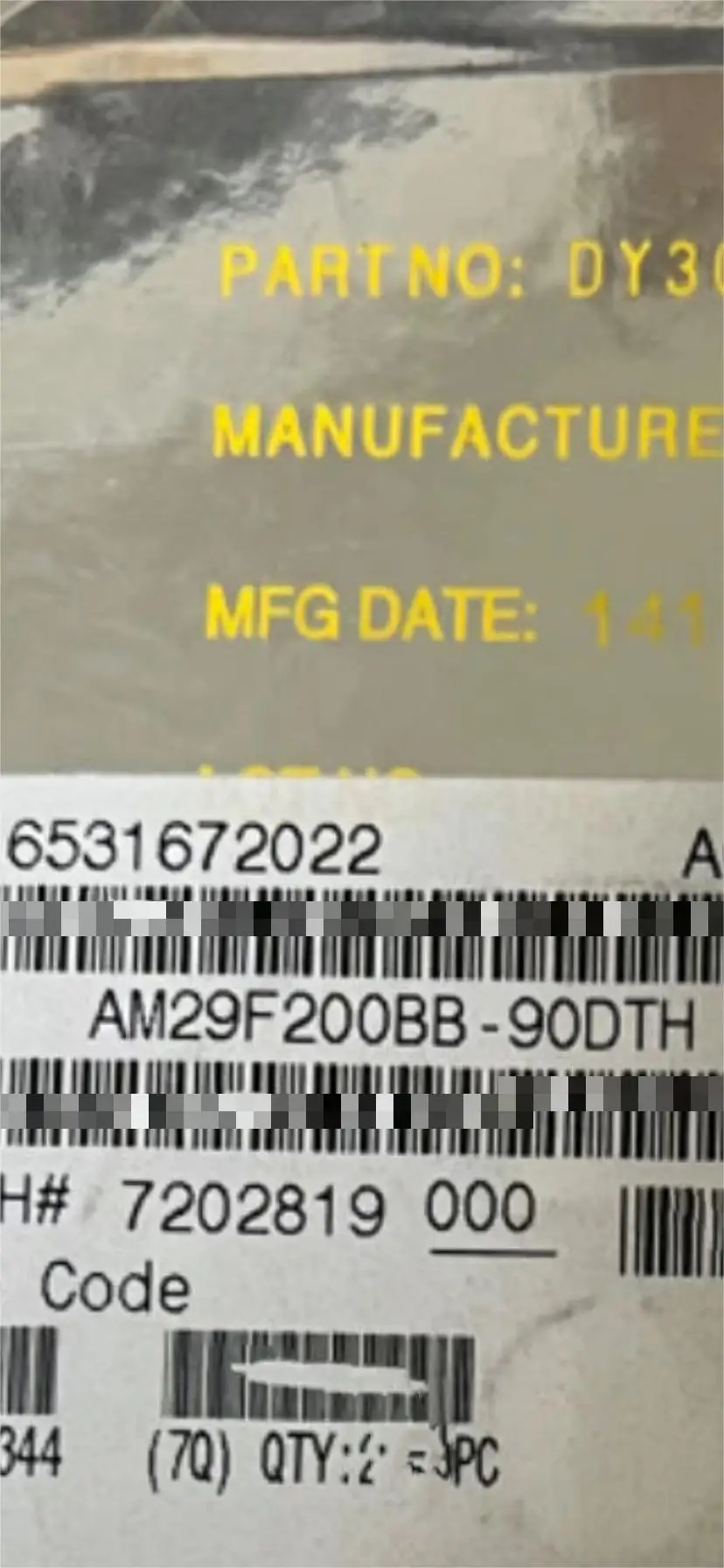 

AM29F200BB-90DTH Original IC Automotive Electronic Chip