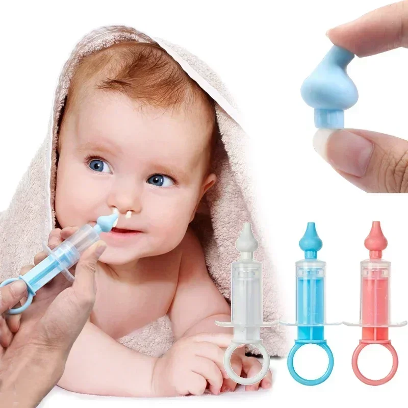 

Needle Tube Baby Nasal Aspirator Baby Nose Cleaner Rhinitis Nasal Aspirator Washer Syringe Cleaner Kid Nose Washing for Children