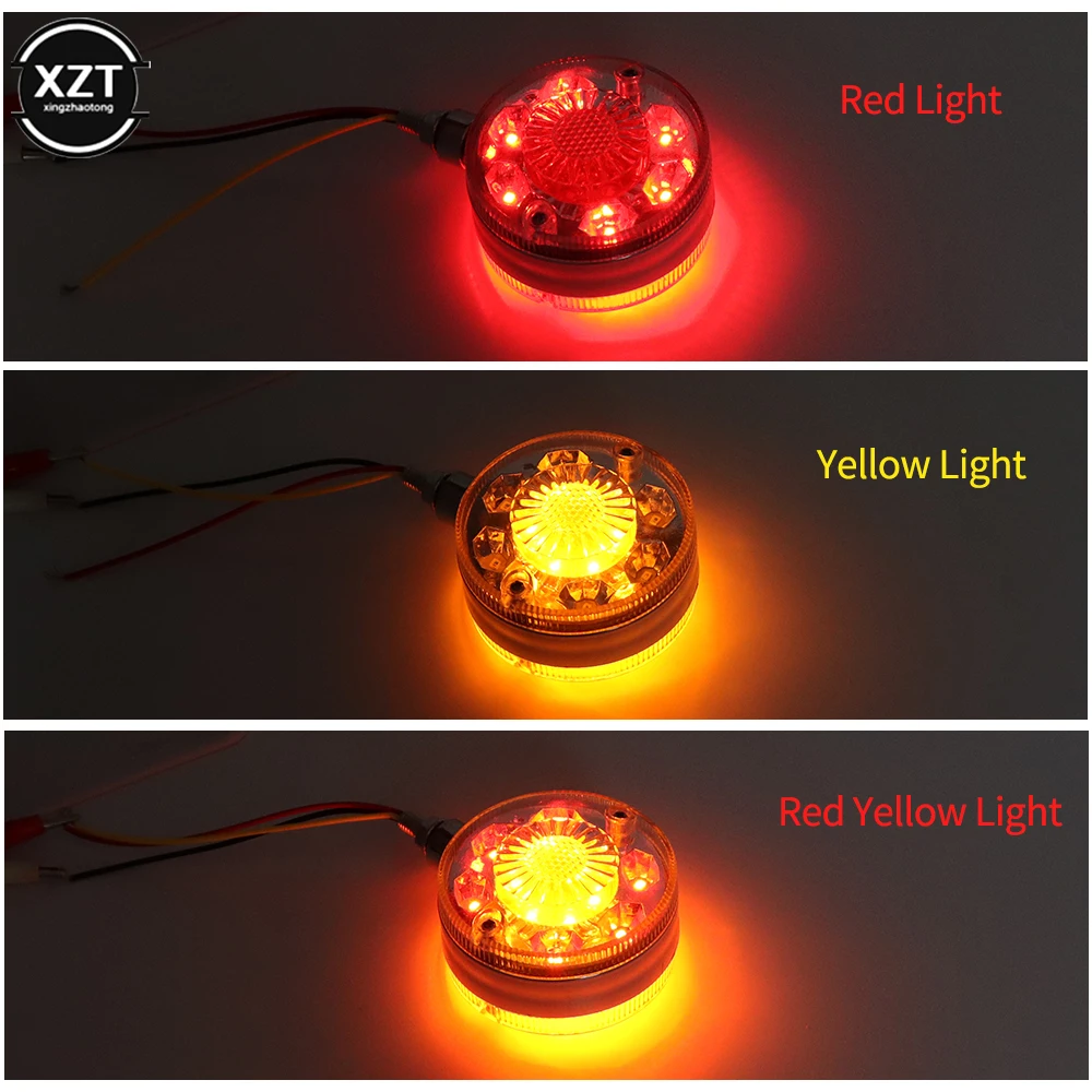 超高輝度LEDカーライト,両面ターンシグナルランプ,12-24V,逆さま,トレーラー,トラック用の24個のサイドテールライト