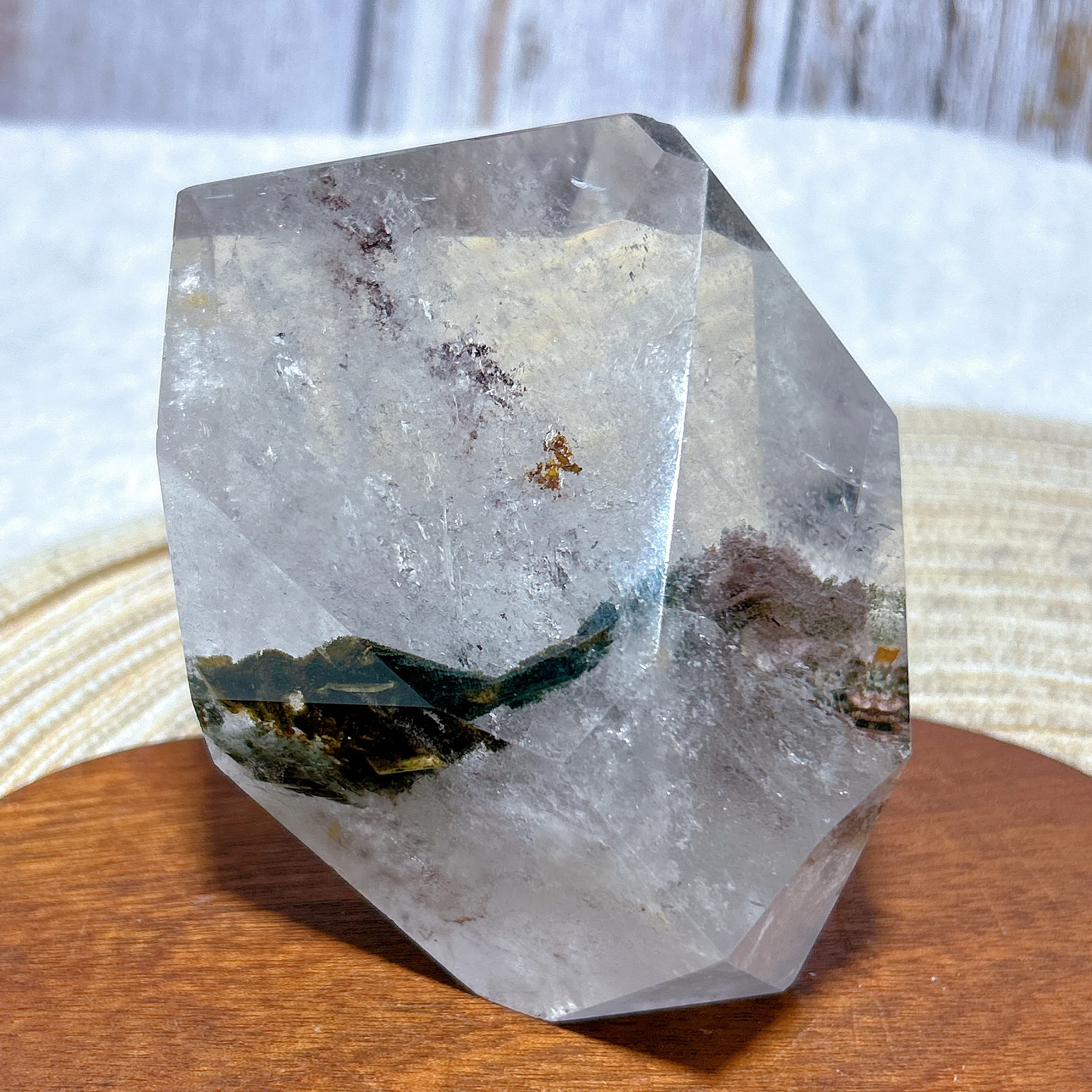 Healing Natural Crystals Rainbow Clear Garden Quartz Large Free Form Gemstone High Quality Home Decorations Mineral Energy Gift