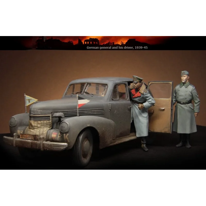 1/35 Scale Doll Resin Model Kit - Military Theme - Unassembled and Unpainted 591R