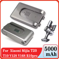 NEW Original 5000mAh Battery - for Xiaomi Dreame T10 T20 V12S V16S handheld cordless vacuum cleaner accessories battery pack