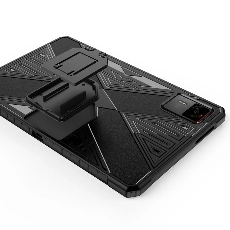 Silicone Case for Legion Y700 2025 Heavy Duty Shockproof Cover Adjustable Bracket Handheld Stand Case Viewing Stand Holder