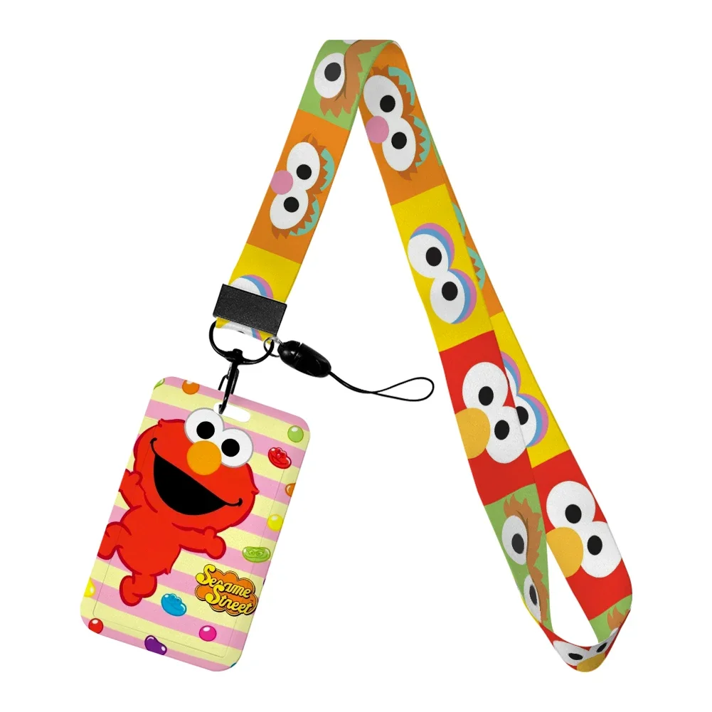 Cartoon ID Abzeichen Halter Gleiche Straße Kreditkarte Abzeichen Student Karte Neck Strap Lariat Telefon Strap Schmuck Heißer Verkauf Kinder Geschenk