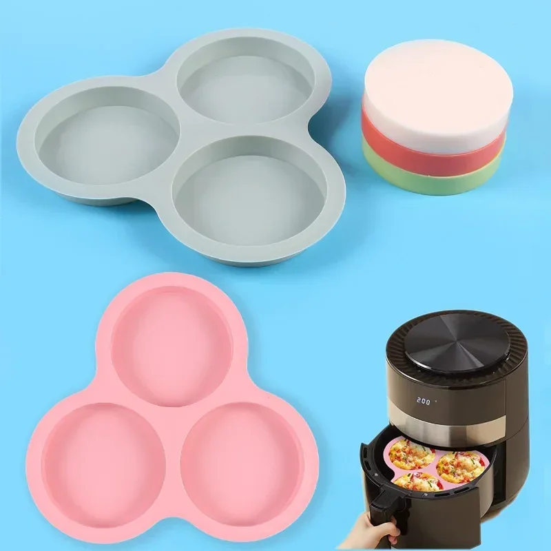 Air Fryer Egg Mold Pancake Shaper Creative Cake Tool Omelets Mold Kitchen Gadgets Stainless Steel Form For Frying Eggs Tools