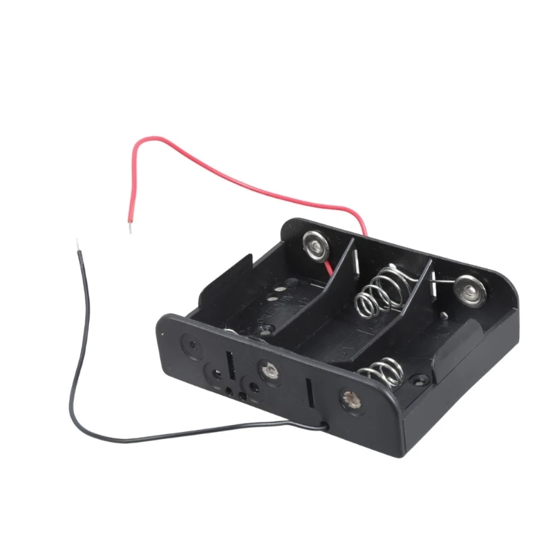 1/2/3/4 Slot LR14 C Battery Holder Storage Box Case LR14 C Battery Box With 2 Pin Cable Line