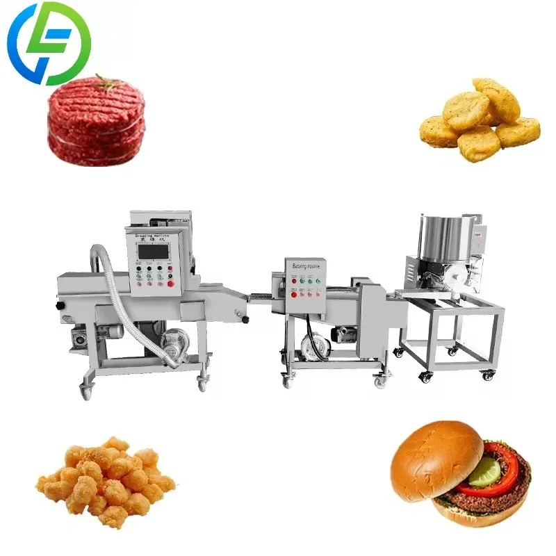 Customize Multi-Functional Meat Patty Making Machine for Hamburger Meat Pie Core Motor Also for Shrimp Patty Divisora De Masa