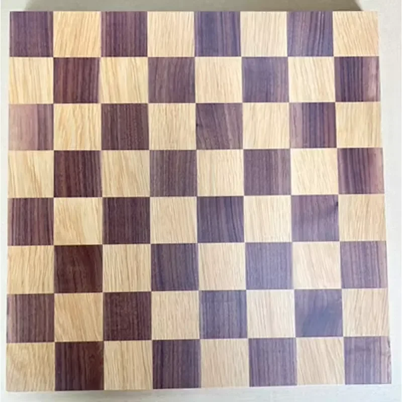 Customized High-quality Wooden Folding Chessboard Chess Set with Color Box Based on Factory Drawings