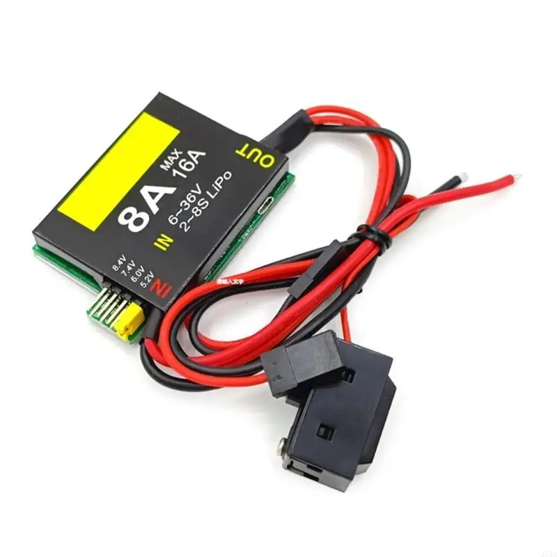 J78A 2S-6S 6-36V BEC Double UBEC Servo Separate Power Supply for Remote Car Robot