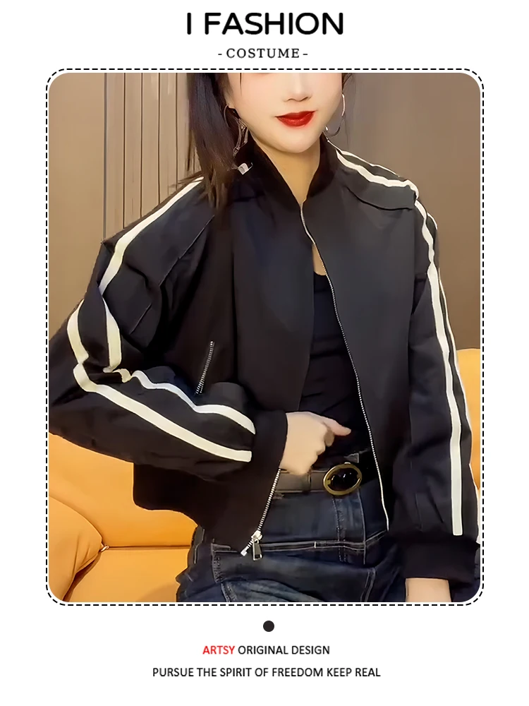 เสื้อแจ็คเก็ตกันลมทรงหลวมสบายสำหรับผู้หญิง รุ่นใหม่ล่าสุดสำหรับฤดูหนาว ดีไซน์ทันสมัย ช่วยลดเลือนริ้วรอย