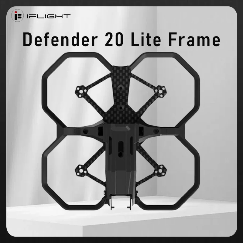 

Комплект рамы iFlight Defender 20 Lite O4 FPV, колесная база 87 мм, 2 дюйма, защита пропеллера для гоночных деталей FPV