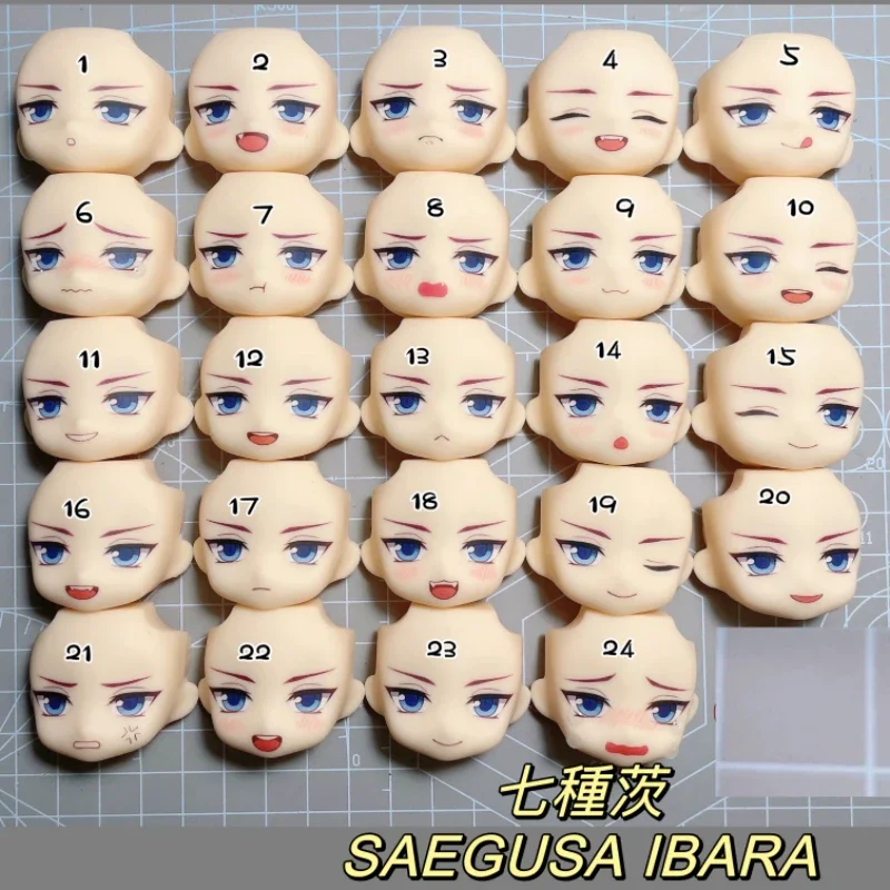 

IBR Faceplate Ob11 Ensemble Stars GSC Clay Man Face Water Sticker handmade Doll Accessories