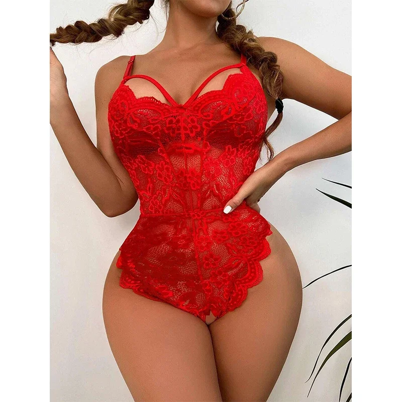 Porno Body Lingerie Vrouwen Bruiloft Nacht Ondergoed Babydoll Jurk Hot Lace See-through Sexy Body Lingerie Exotisme Kostuum