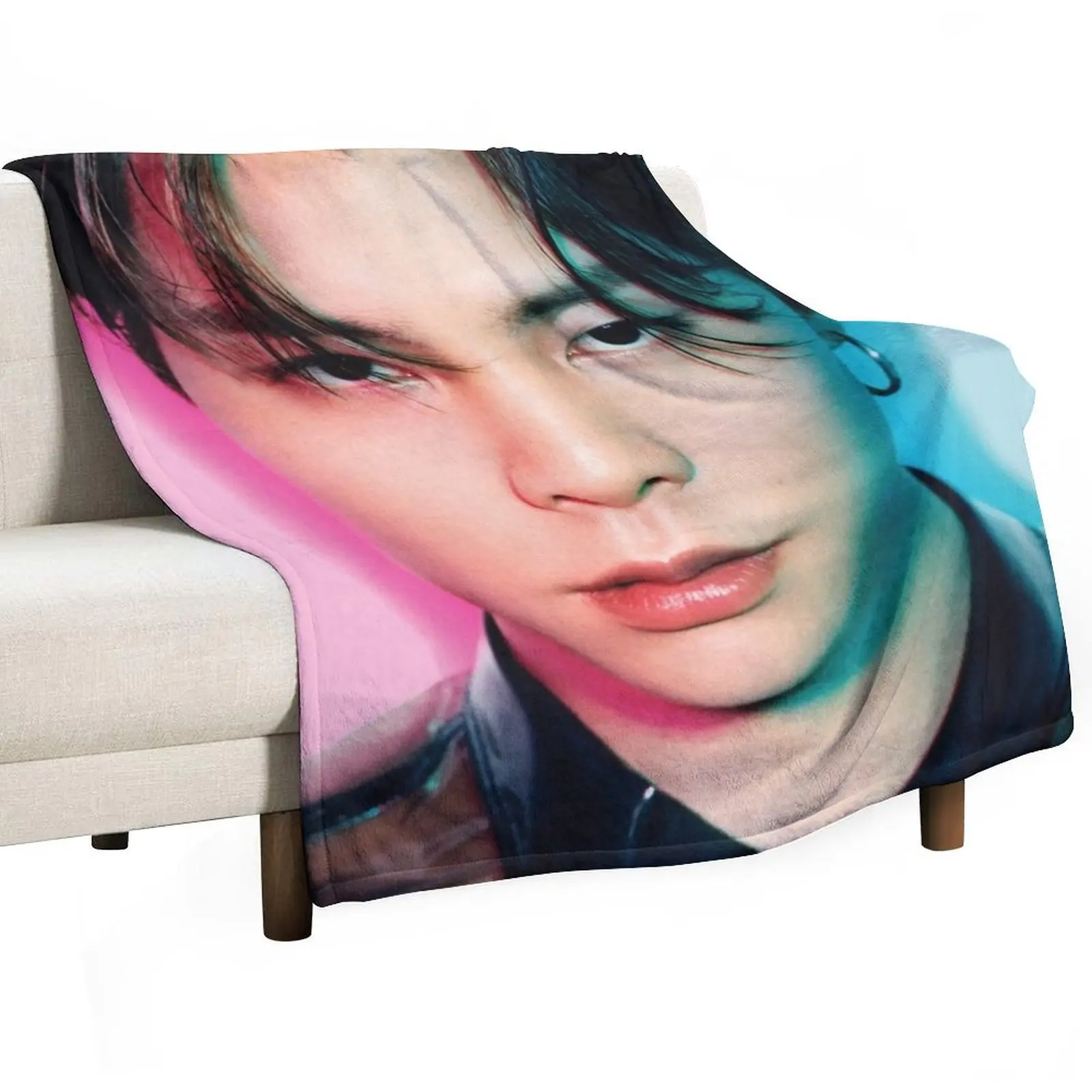 Johnny NCT 127 REGULATE Throw Blanket Summer Beddings Furrys Blankets