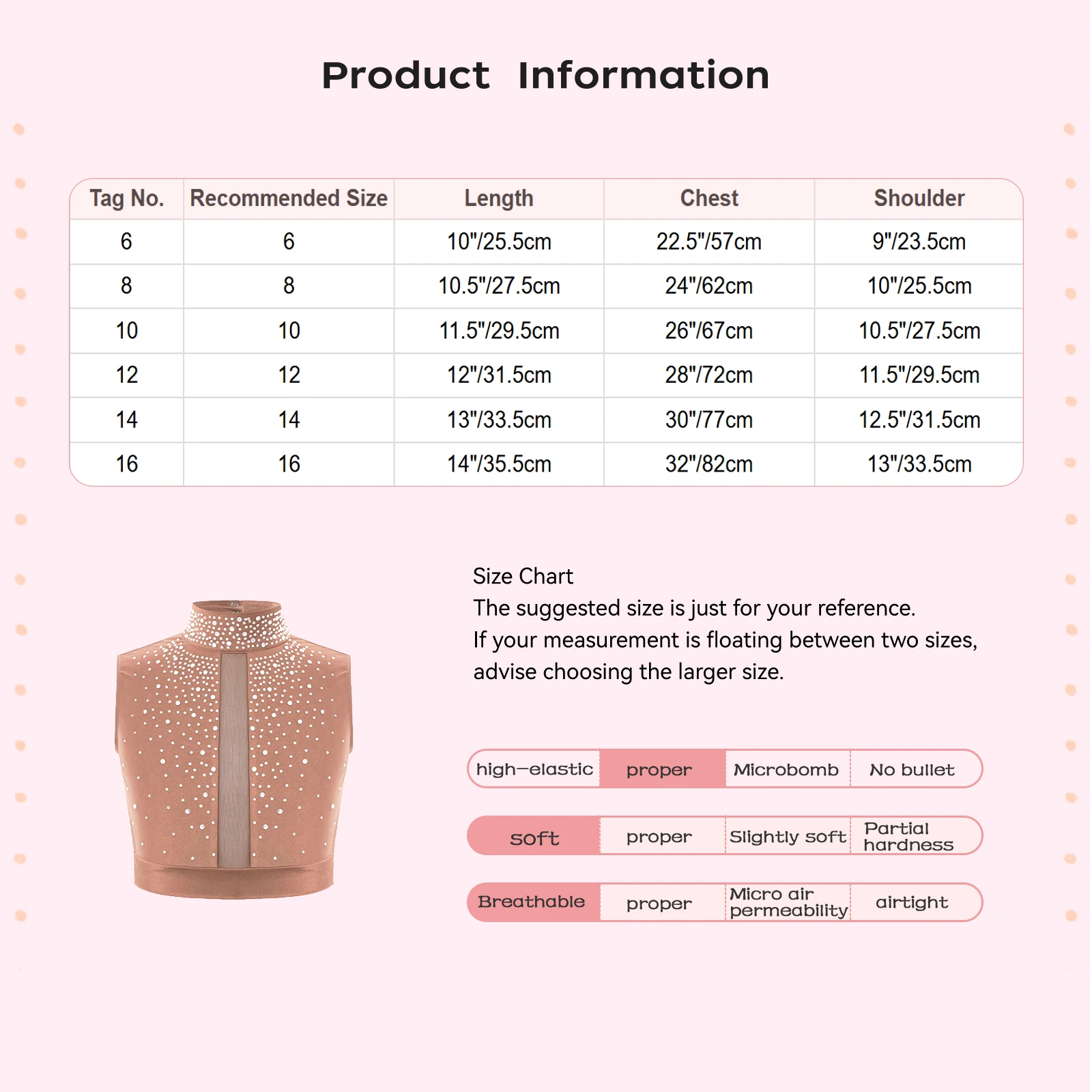 

Girls Gymnastics Figure Skating Dance Top Shiny Ruched Sheer Mesh Overlay One Shoulder Belly Crop Tops for Modern Ballroom Dance