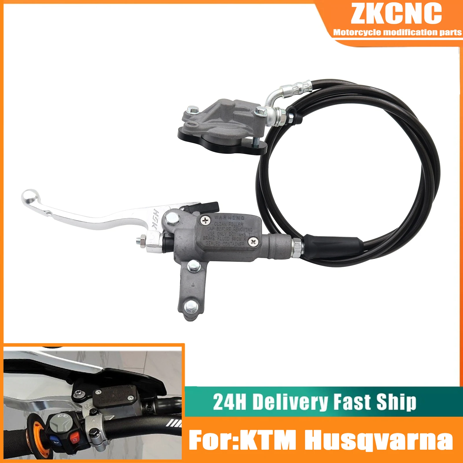 Motorcycle Hydraulic Clutch Master Cylinder Brake Repair Upper Pump CNC Handle Lever For KTM SX XC EXC HUSQVARNA FE TE 250 300