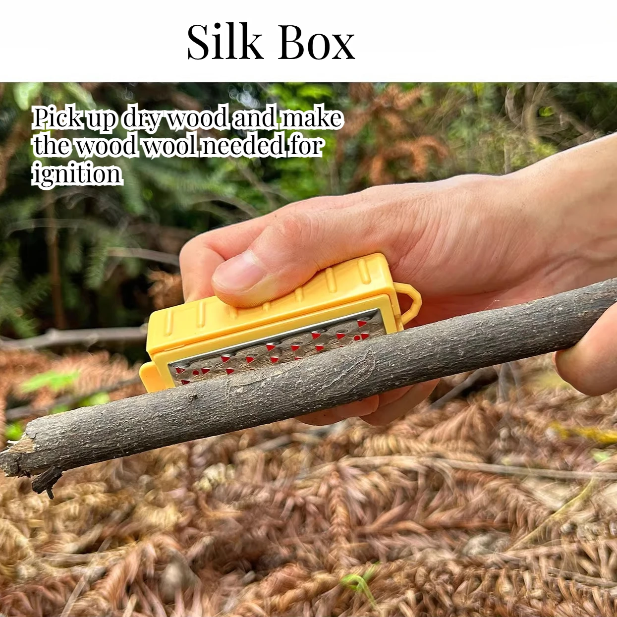 

Jungle Skills Outdoor Firestone Set Convenient Camping Hiking Wilderness Survival Safety Fire EDC Equipment