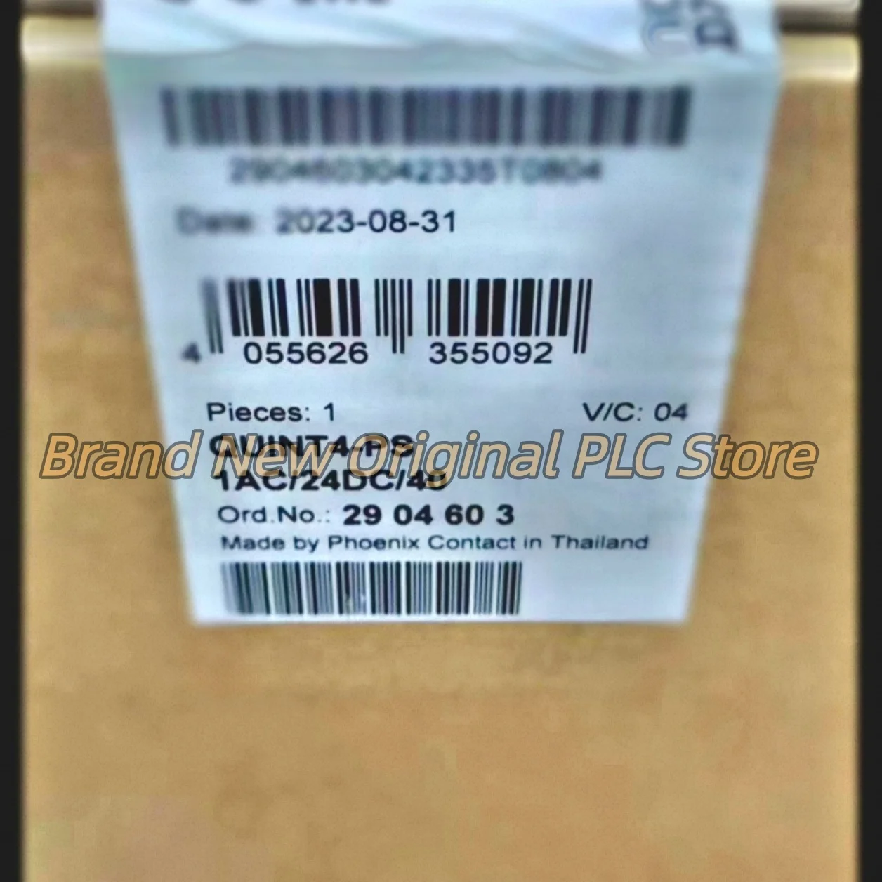 

New 2904603 QUINT4-PS/1AC/24DC/40 in box 2904623 QUINT4-PS/3AC/24DC/40
