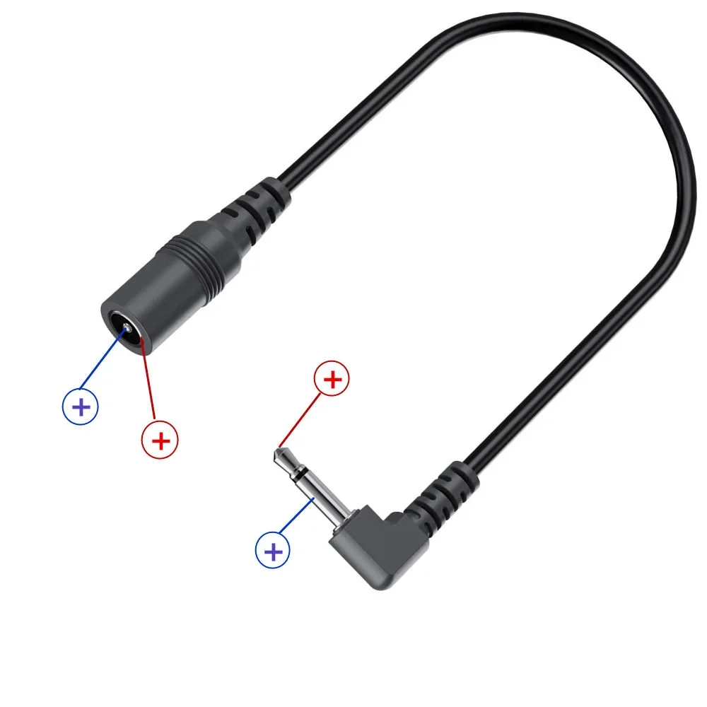 

5.5mm (2.1mm) to 3.5mm (1/8") Power Supply Converter Cable DC Line for Electro Harmonix Eh DOD Electric Guitar Effect Pedals