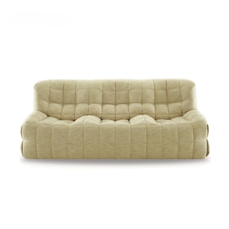 

Sofa Medieval Cream Wind Single Double Lazy Waffle Sofa