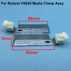 2PCS Roland VS-640 Paper Pressure Media Clamp Plate Holder for SP540i VP-300 SP-300 VP-300i VP-540 VP-540i VS-540i VS-640i XC540