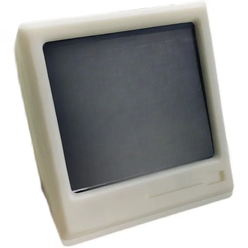 3.8-Inch Small Tv Retro Computer 423Ppi Secondary Screen External Screen Monitor Desktop Ornament with Battery
