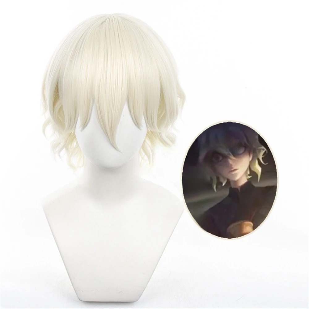 

Game Identity V Косплей Ночные часы Ithaqua Парик Короткий термостойкий синтетический парик для Хэллоуина