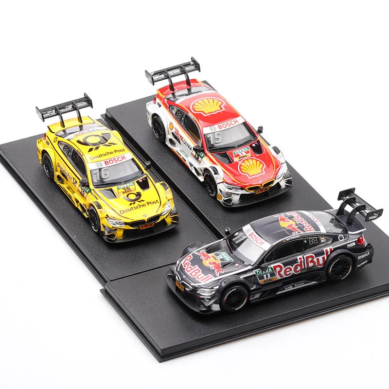 In Stock Makeda 1:43 Bmw Dtm Racing Car Alloy Miniature Diecast Model Acrylic Box Packaging Dtm Car Model Custom Toys Kids Gift