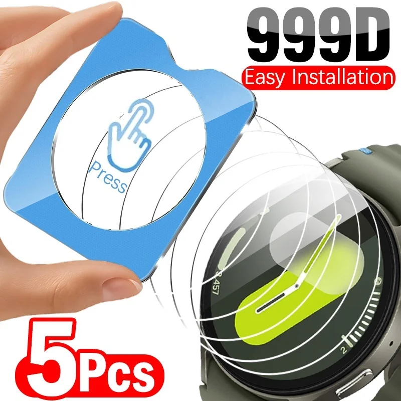 Protetor de tela de vidro temperado para samsung galaxy watch 7 40mm 44mm protetor de tela para galaxy watch 7 ultra película protetora