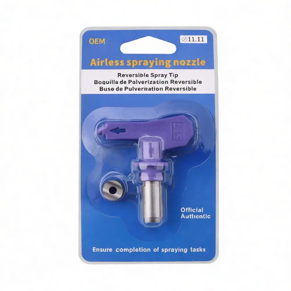 Professional Airless Paint Spraying Nozzle Tip Multiple Models Available For Smooth Wall Surface Coating Equipment