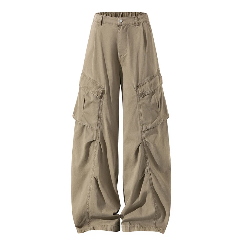 

Outdoor Cycling Sports Trend Loose Breathable Straight Leg Pants Fashionable and Classic Soft and Comfortable Pure Cotton Jeans