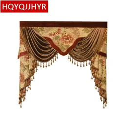 14 style High-end Valance custom-made for living room bedroom hotel cafe kitchen window Not including Cloth curtain and tulle