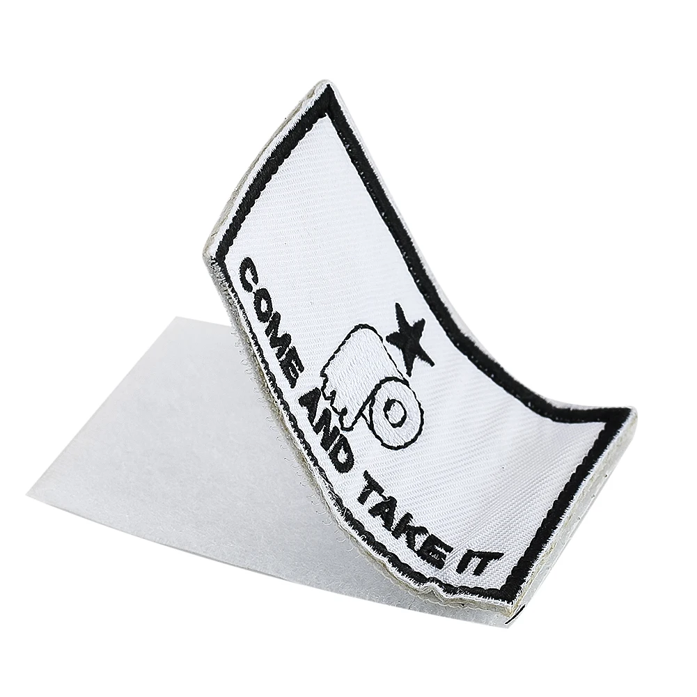 

Toilet Paper Personality Tactical Armband Embroidery Magic Patch DIY Apparel Sewing Supplies Clothing Badge Appliques for Bows