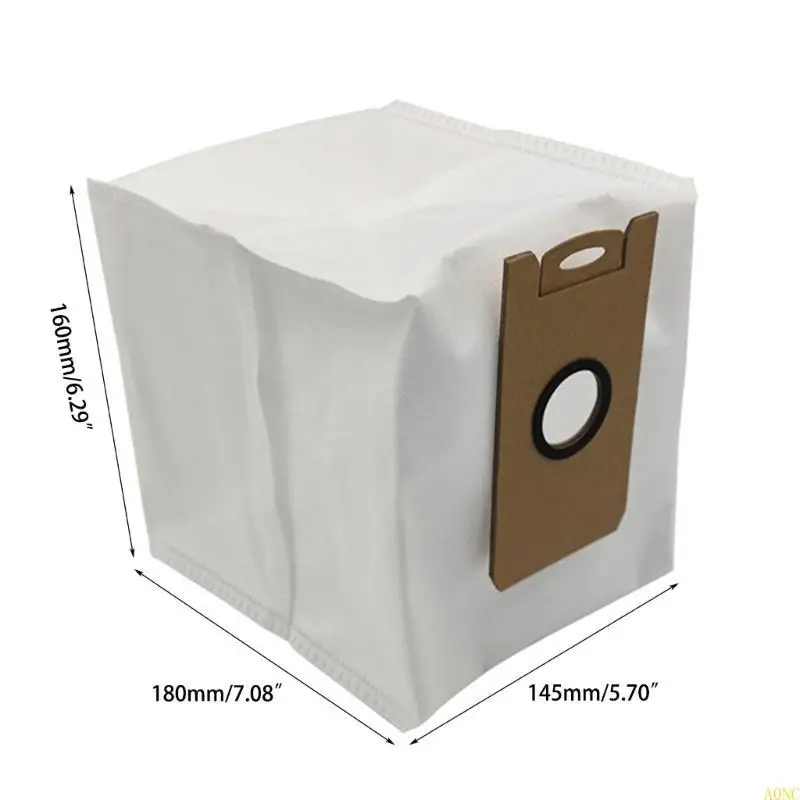 A0NC 진공 청소기 가방 진공 청소기 부품 lydsto w2 용 비직 직물 재료