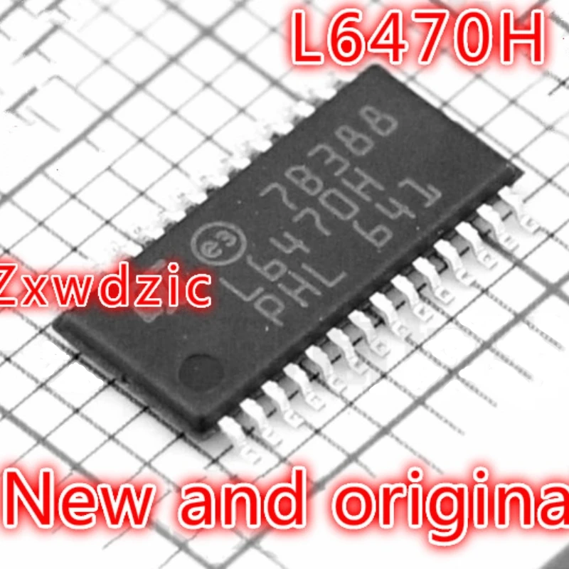 5pcs L6470 L6470H L6470HTR  HTSSOP-28 TSSOP New Original Intelligent SPI Motor Driver