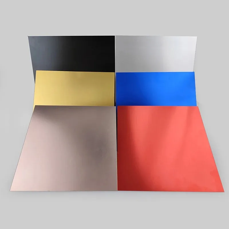 

1-5Pcs Colored Anodized Aluminum Plate 100x100/200x200/200x300/300x300mm 5052 Aluminium Alloy Sheet Thick 0.5/0.8/1.0/1.5/2.0mm