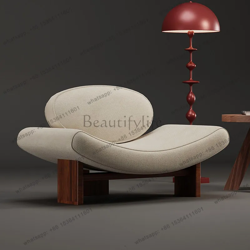 

Medieval simple casual tiger chair bedroom Nordic designer lazy sofa chair